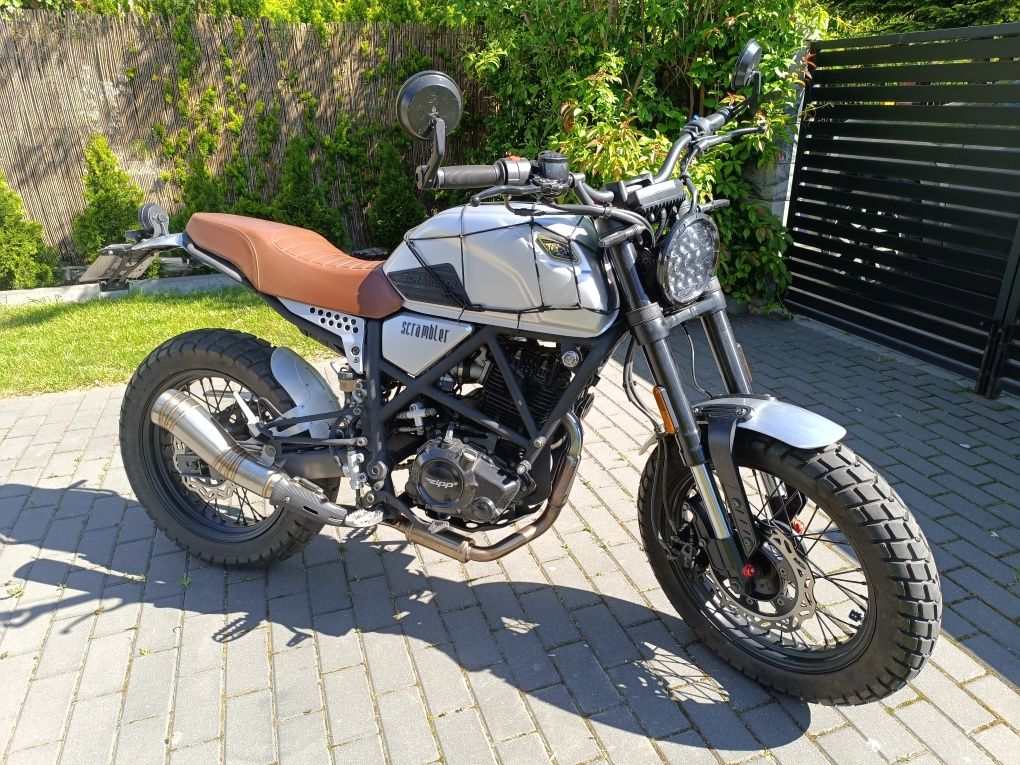 Zipp Scrambler 125 22r 2018km jak nowy gwarancja