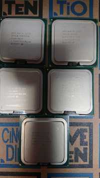 Лот 5шт. : Intel Core Q6600 E8400 E6500 , Xeon L5430 , Celeron 430.