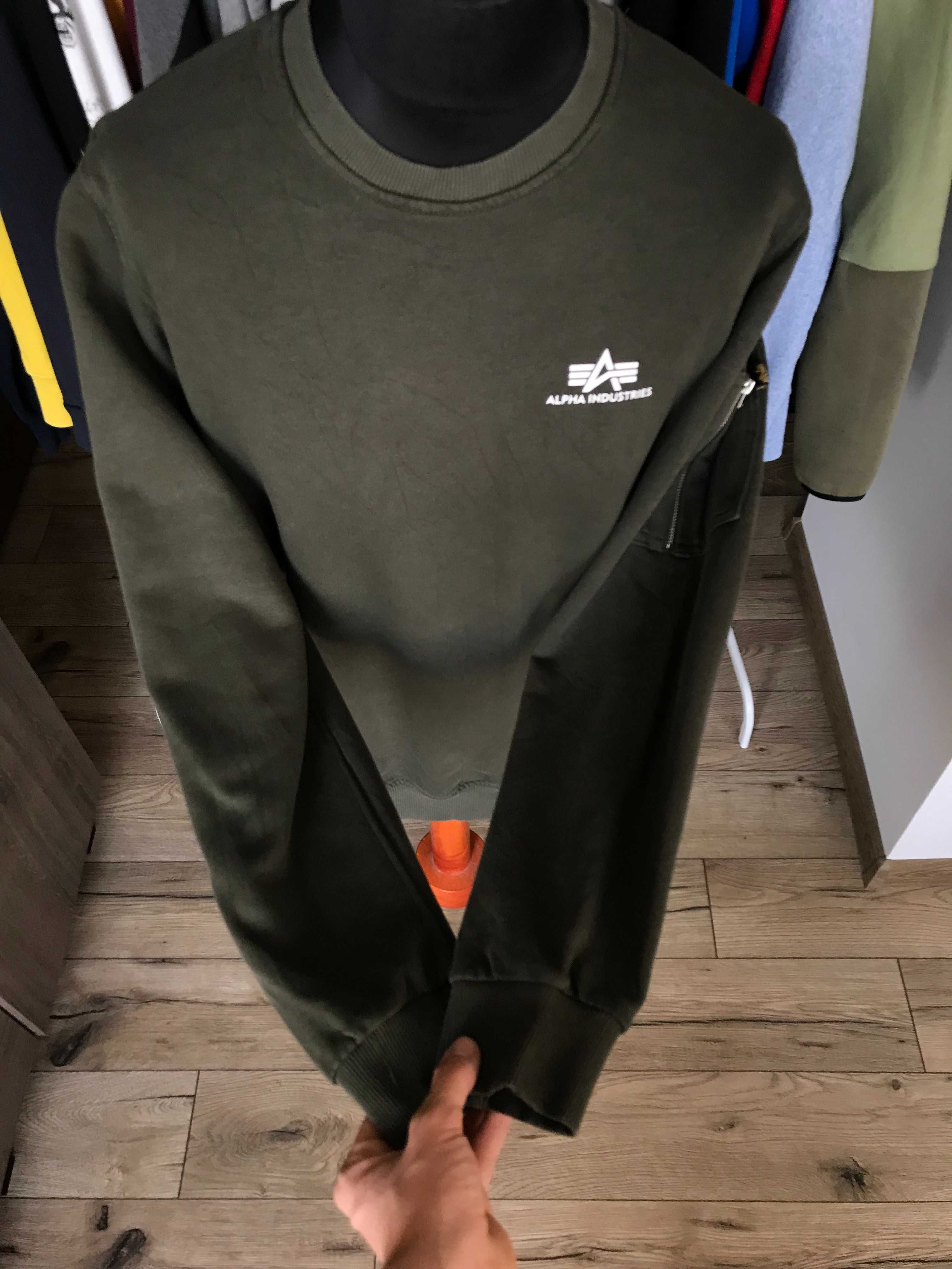 Bluza crewneck Alpha Industries rozm. XL