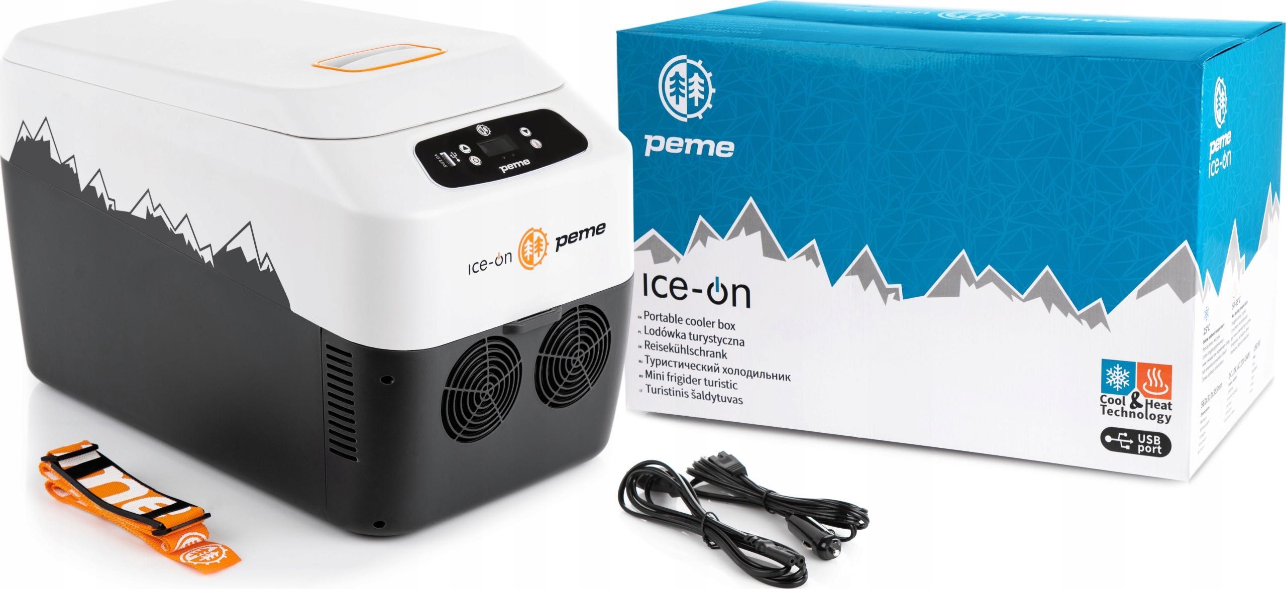 lodówka przenośna turystyczna elektryczna samochodowa 12v 230v usb