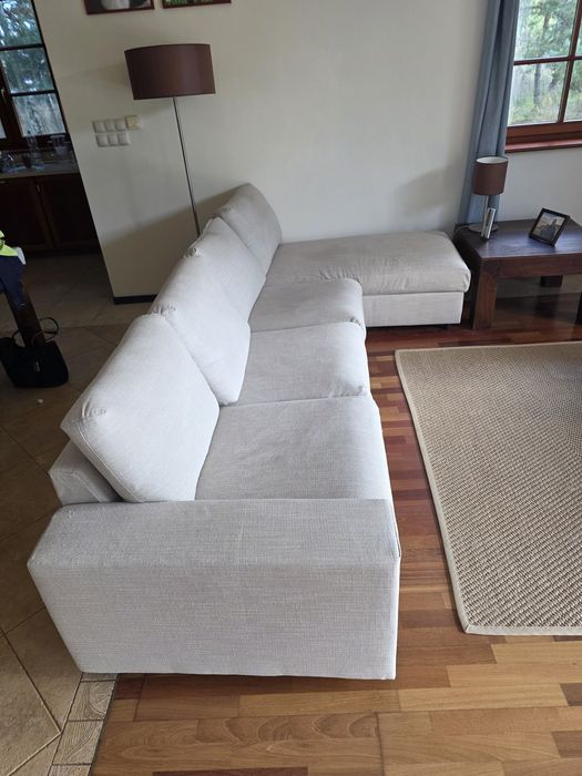 Sofa + szezlong z pojemnikiem na pościel Vimle Ikea