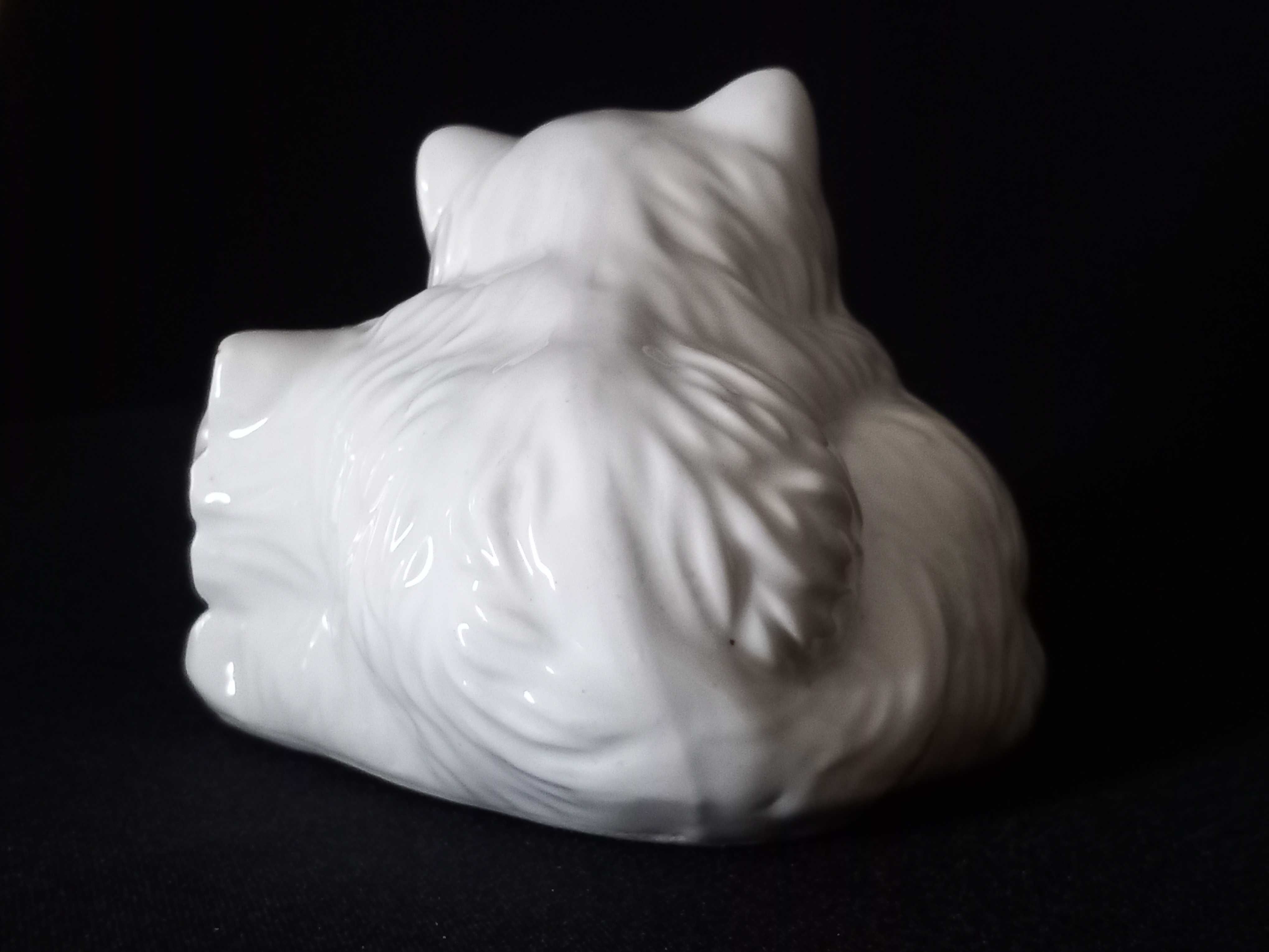 Gatos em porcelana