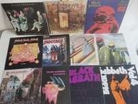 BLACK SABBATH, Scorpions, AC/DC, Iron Maiden, UFO e outros {vinis}