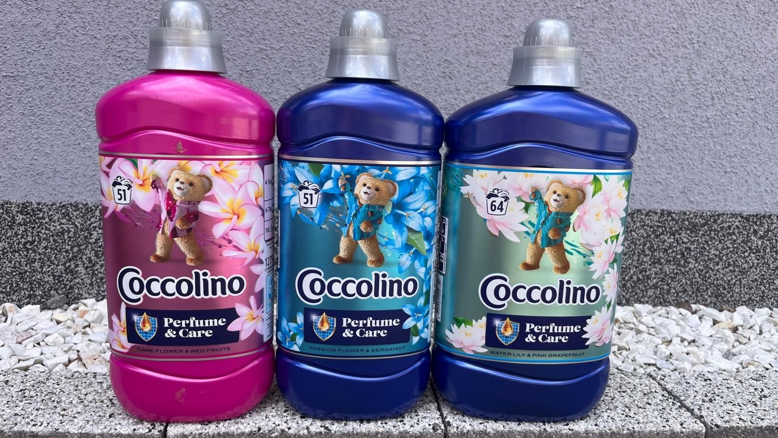 5 x płyn do płukania 1,7 l coccolino