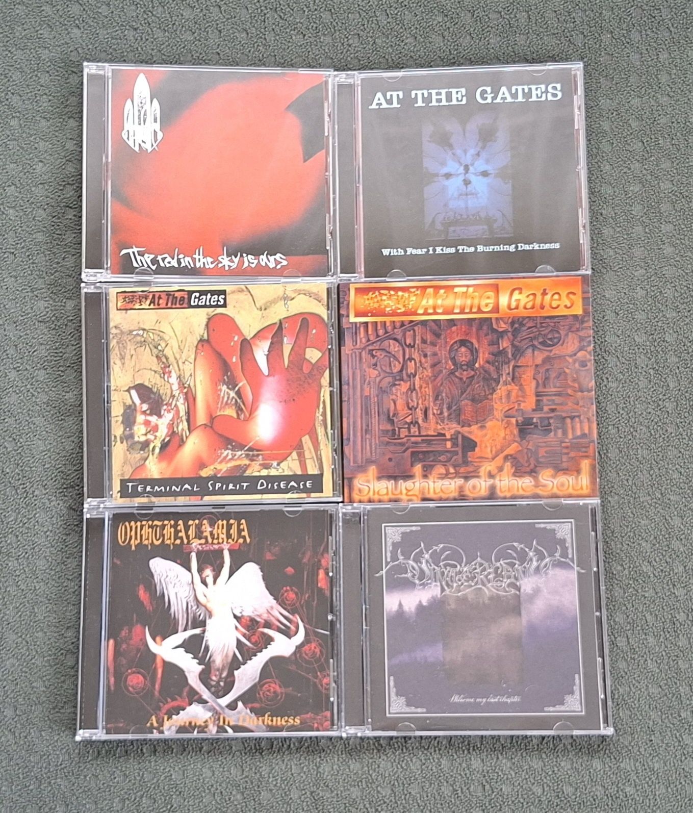 At The Gates, Ophthalamia, Vinterland zestaw CD