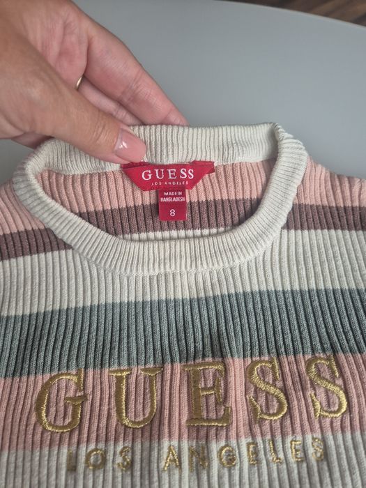 Guess jeansy i sweterek 8 lat