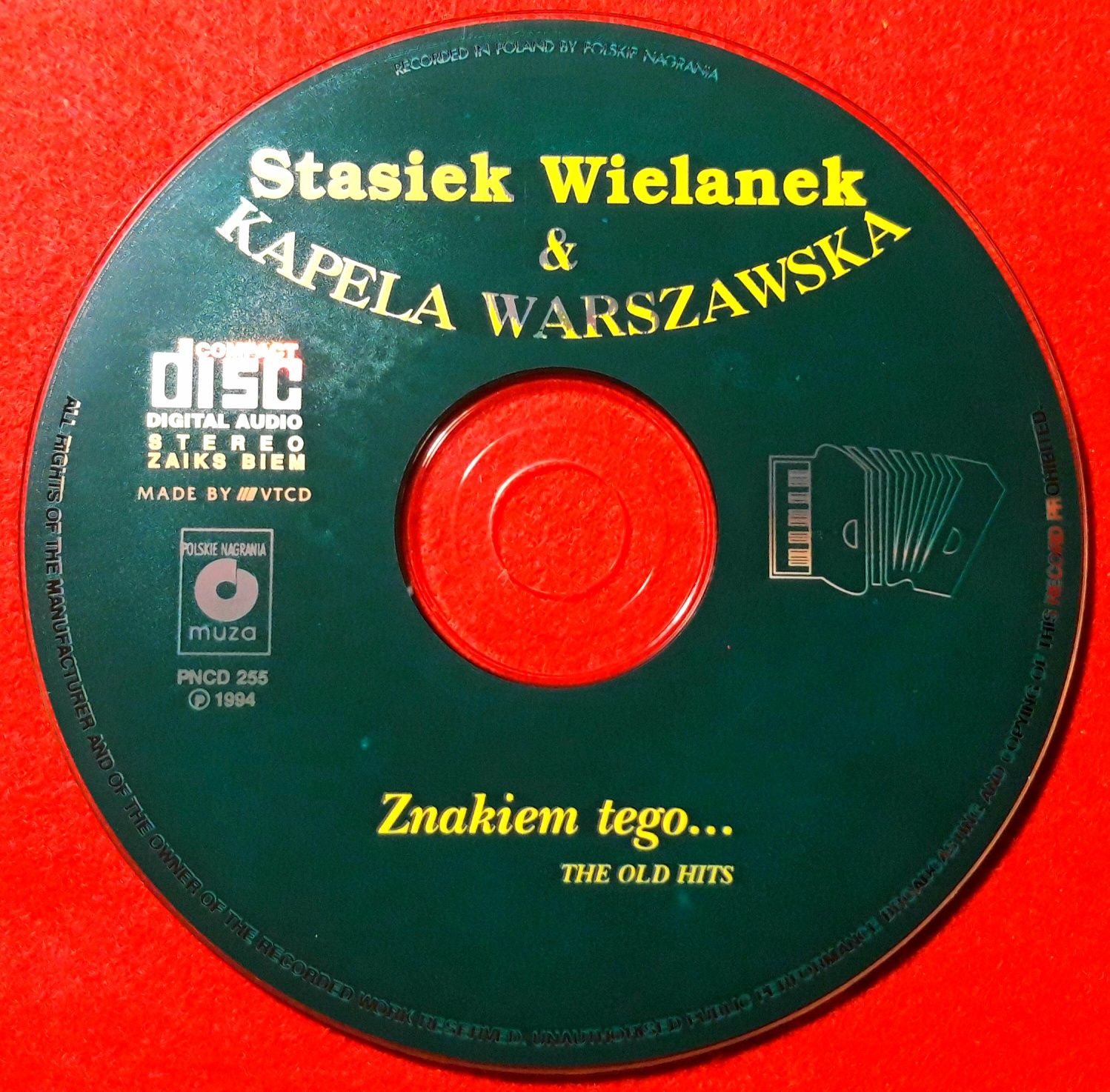 Kapela Warszawska & Stasiek Wielanek ‎– Znakiem Tego...The Old Hits CD