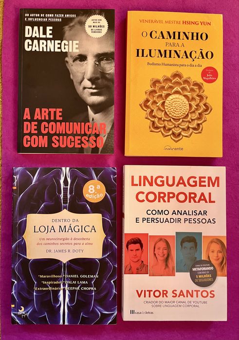 9 Livros de Auto Ajudo /  Desenvolvimento Pessoal