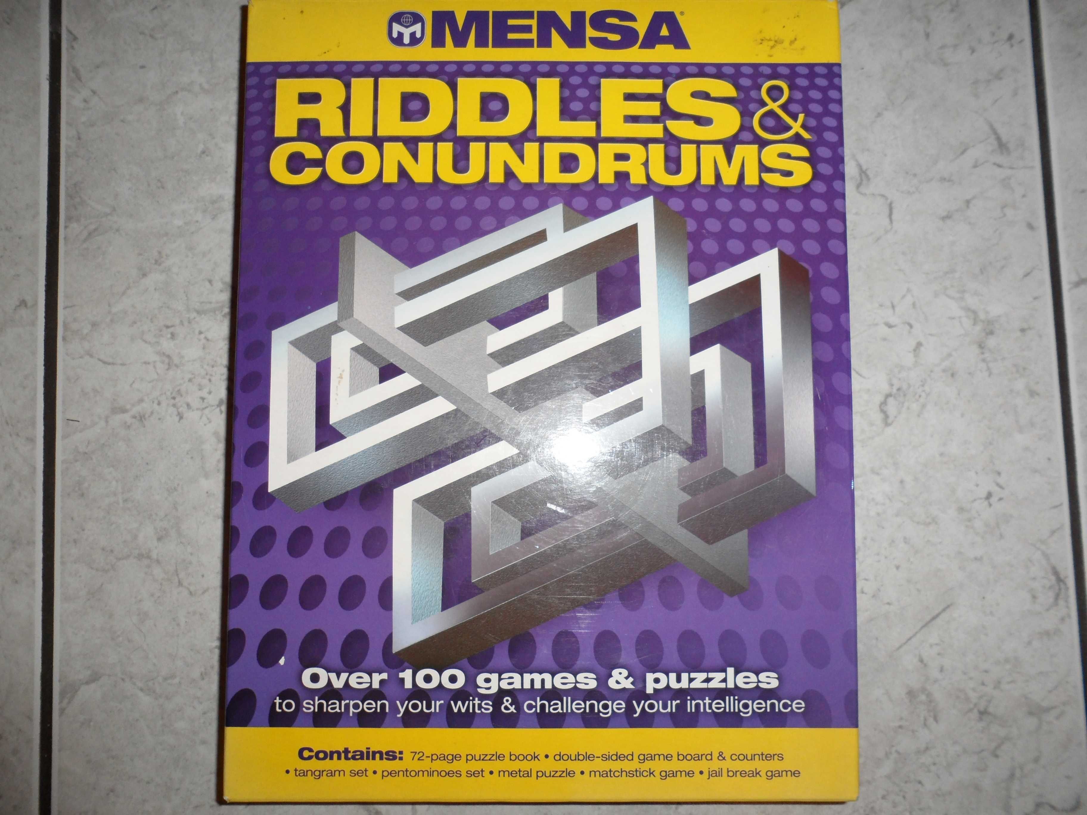 gra łamigłówki mensa riddles conundrums