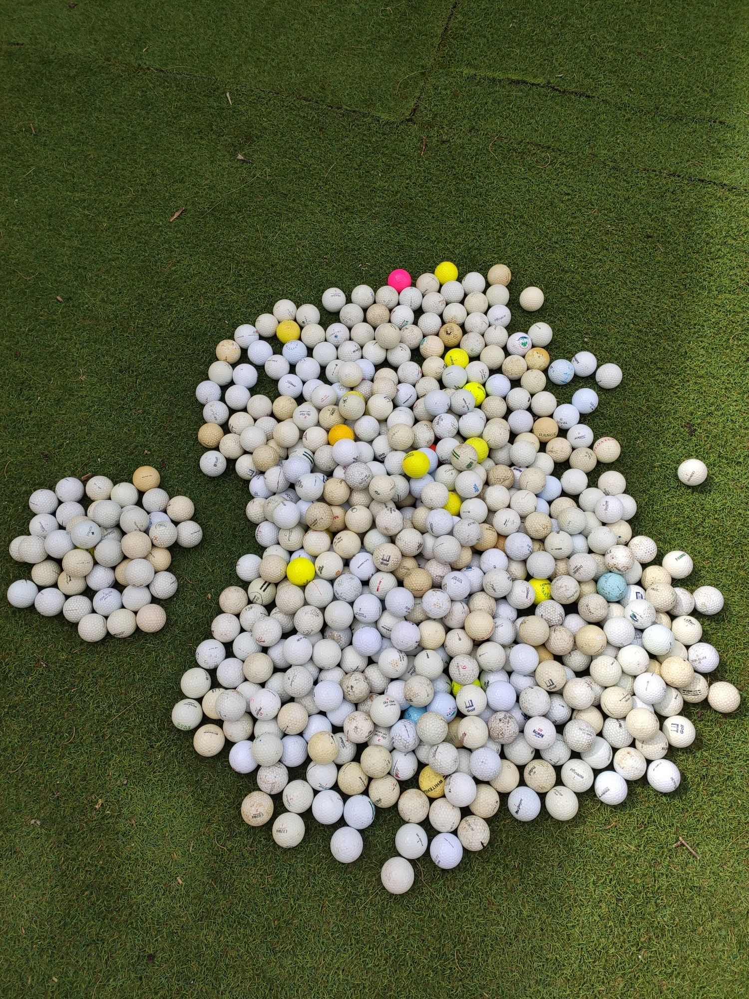 421 Bolas de golf usadas