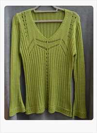 Zielony Sweter Reserved rozmiar L