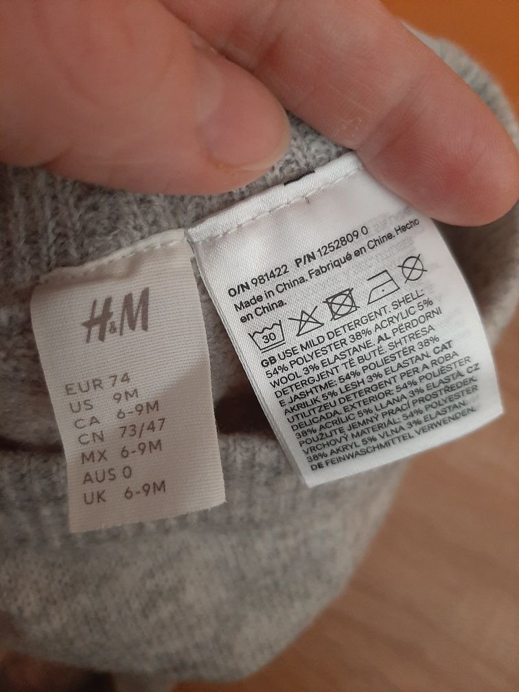 NOWY Komplecik HM rozm. 74