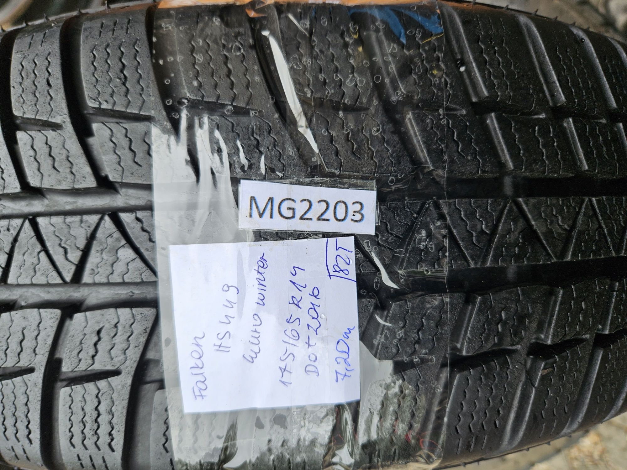 Falken 175/65 r14 EuroWinter HS449 /// 7,2mm!!! Wysyłka