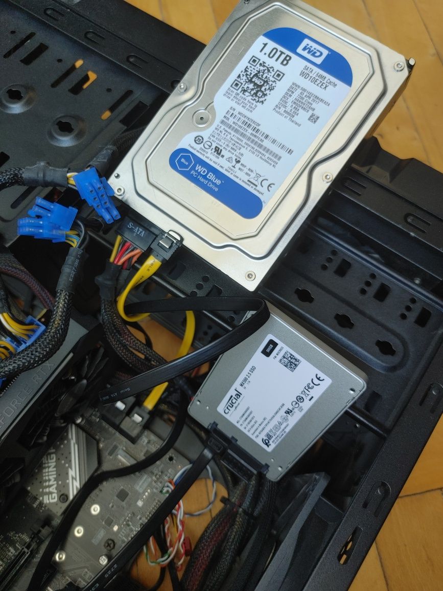 Komputer stacjonarny PC i5-12400f RTX 2070 32GB DDR5 M2(DDR5) 1TB+ Gry