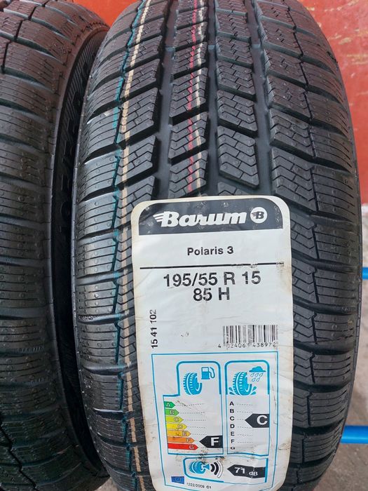 195/55/15 R15 Barum Polaris 3 2шт ціна за 1шт зима шини нові