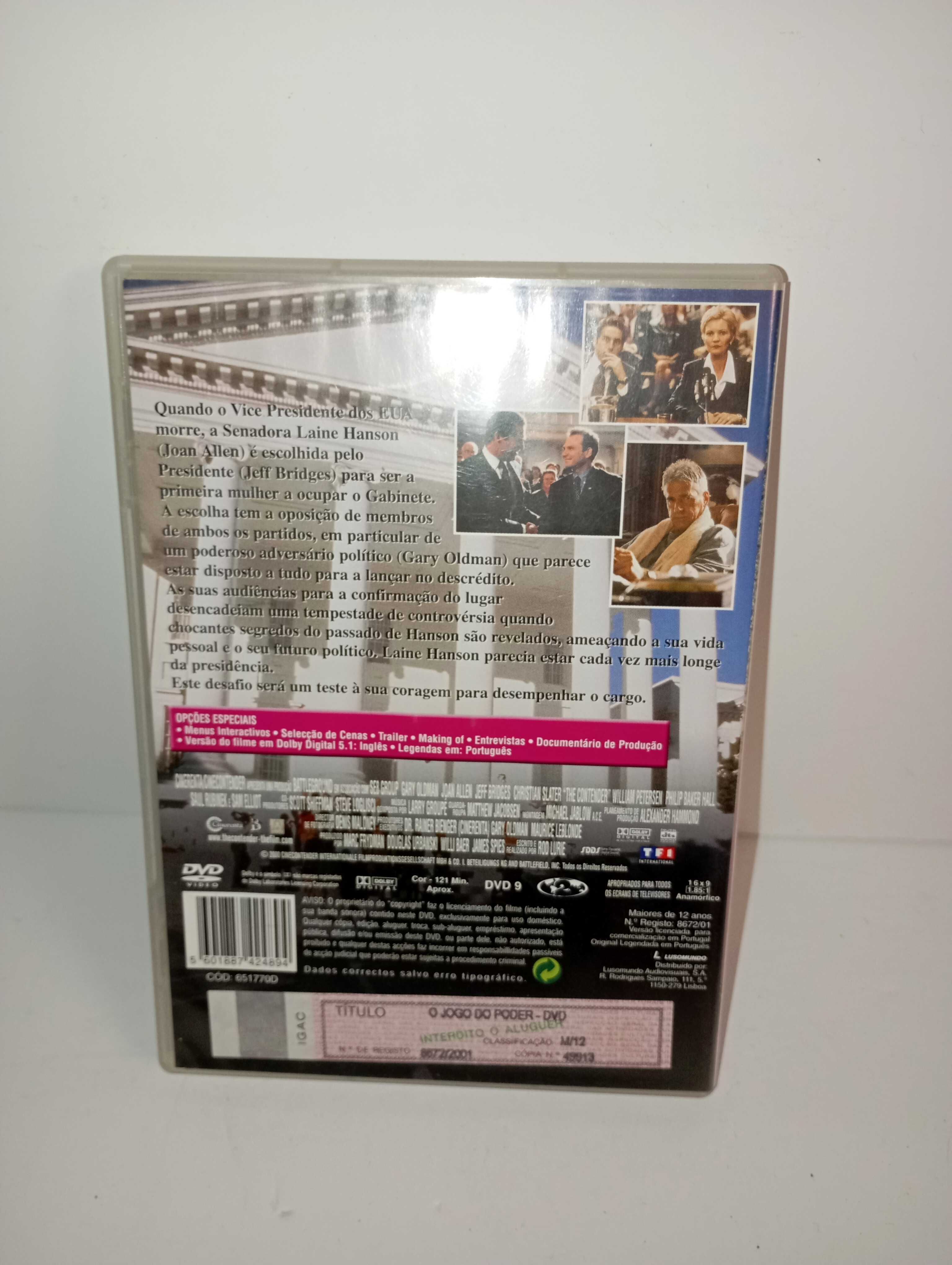 O Jogo do Poder - DVD Original