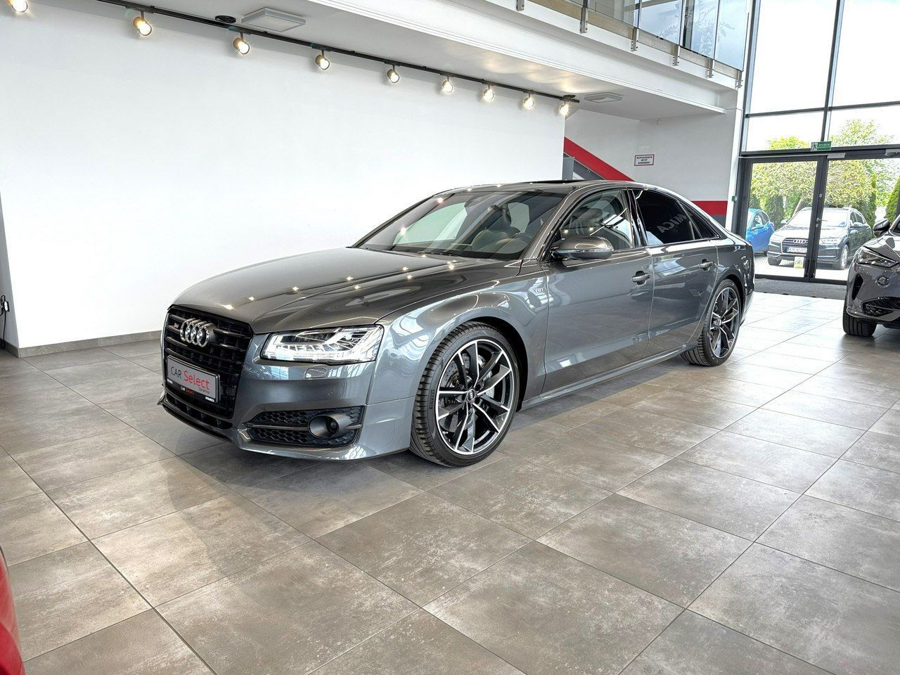 Audi S8 Plus 4.0TFSI V8 605KM tiptronic quattro 2016 r., przebieg 121tys.km