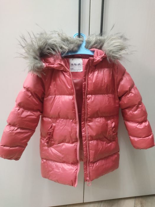 Пальто для дівчинки зимове 104 см