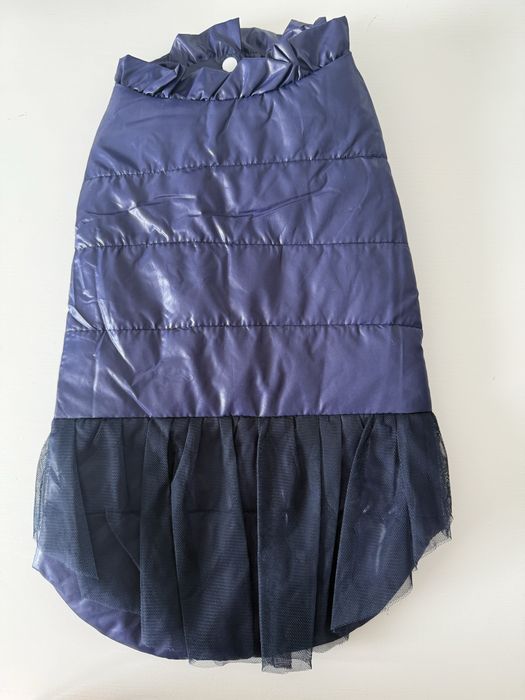 Quispo de Cão Azul Marinho