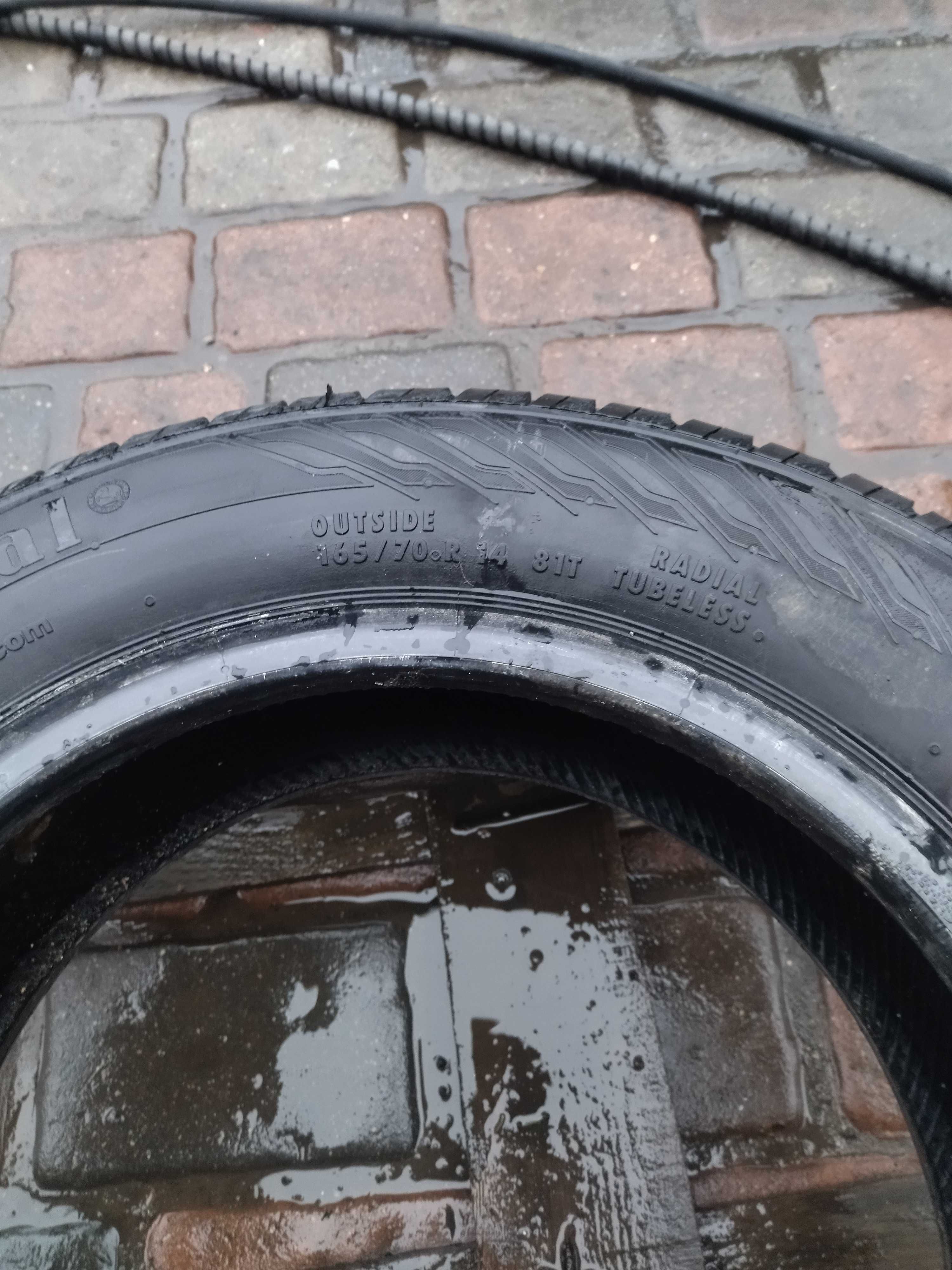 165/70R14 Continental Contact 3 81T 1907 1szt. lato nowa.