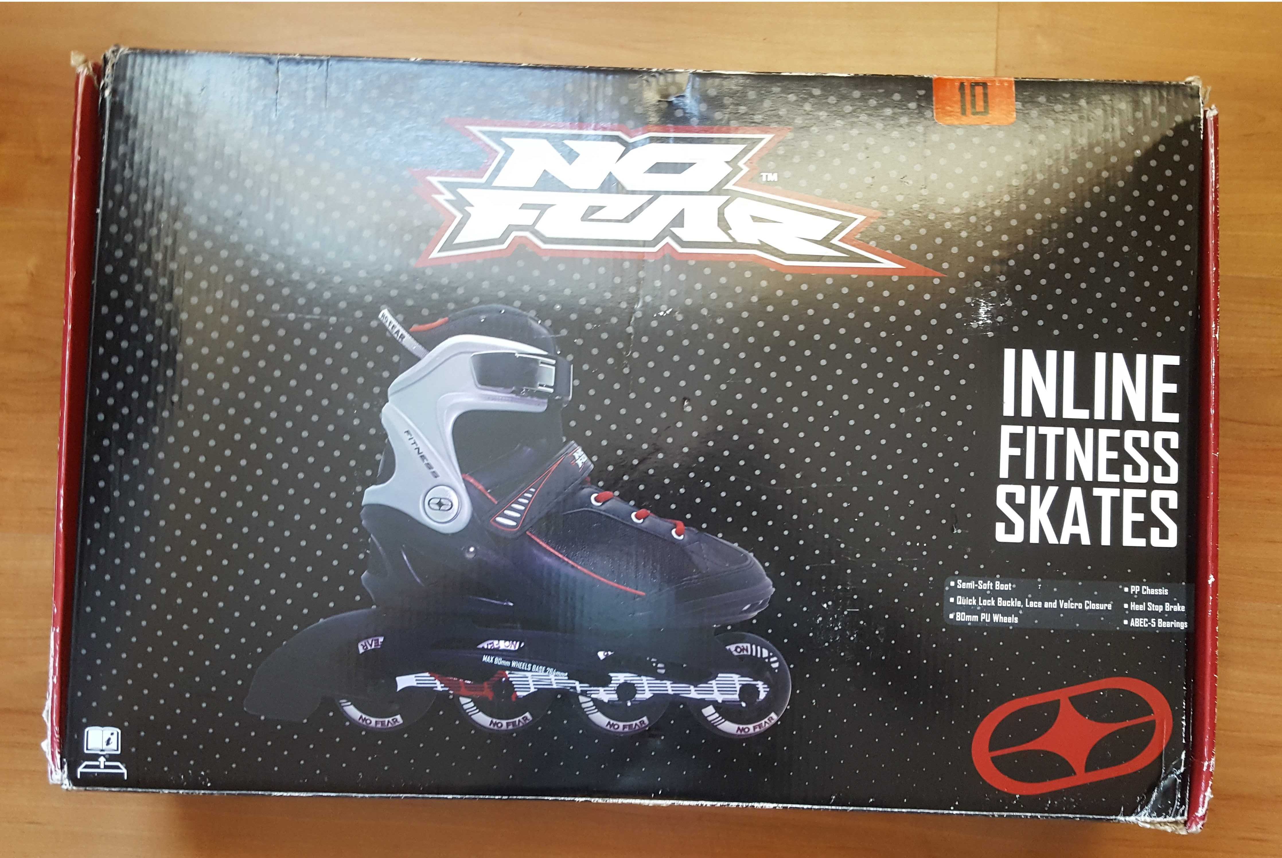 Rolki NO FEAR (nowe)