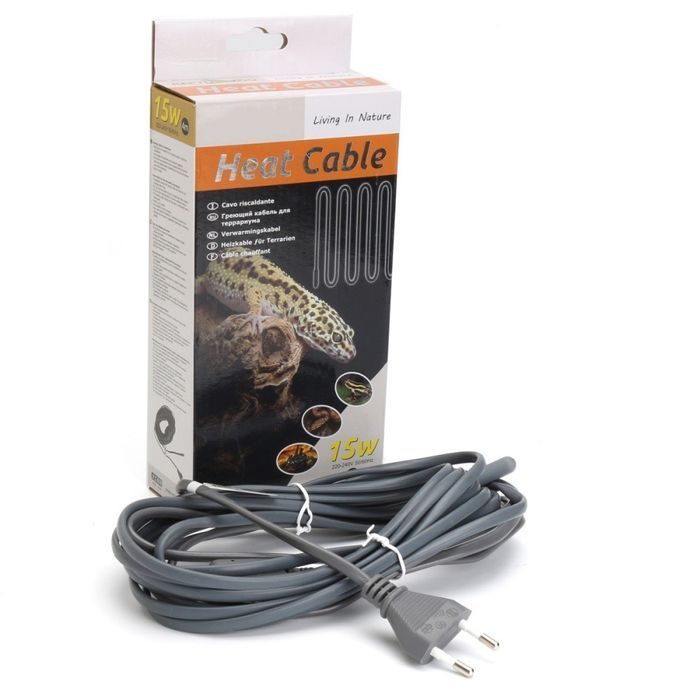 repti-zoo heat cable 15w - kabel grzewczy
