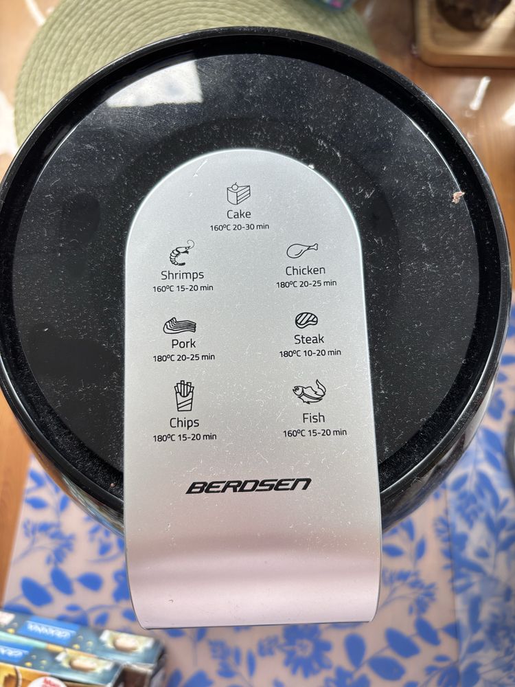 Frytkownica beztłuszczowa Berdsen BD-651 Air Fryer