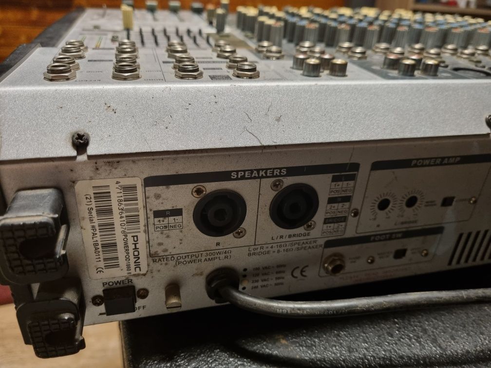 Wzmacniacz mikser Phonic POWERPOD 1860 II