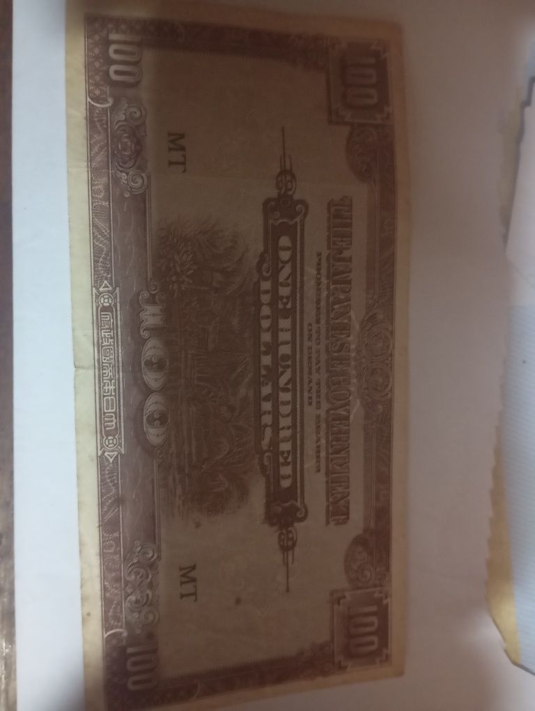 Foto preto e branco notas raras