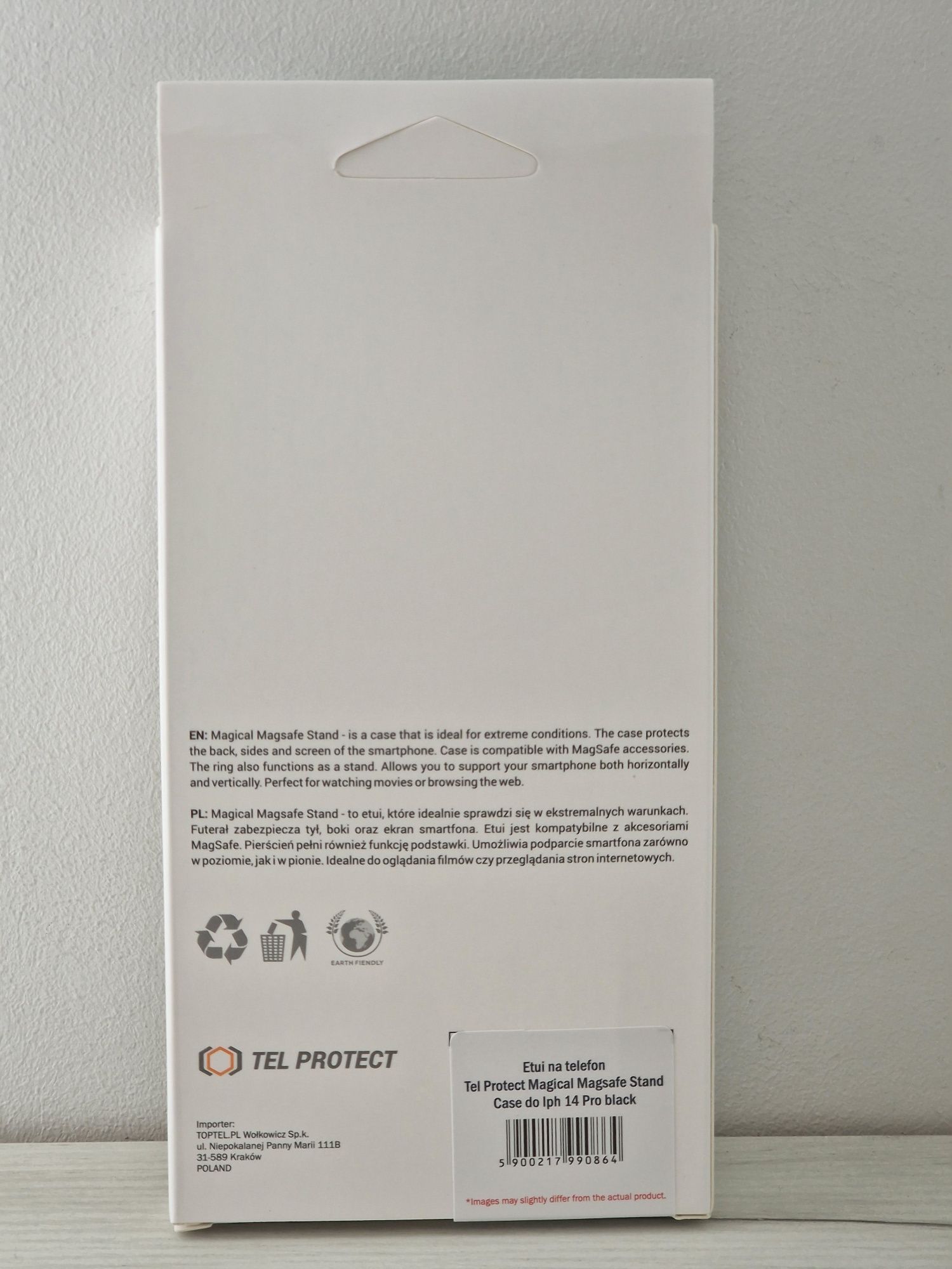 Tel Protect Magical Magsafe Stand Case do Iphone 14 Pro czarny