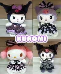 Kuromi Куромі, Мелоді 33см м'які іграшки із Hello Kitty