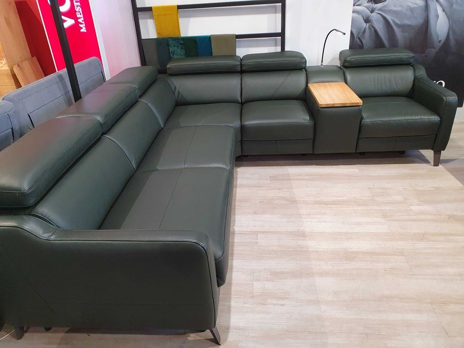 Narożnik Tulipano skórzany z funkcją VERO Black Days zakup BEZ VAT