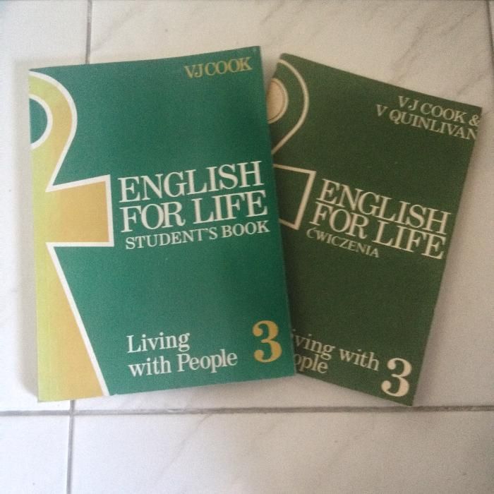 English for Life 3: Living with People podręcznik + ćwiczenia VJ COOK