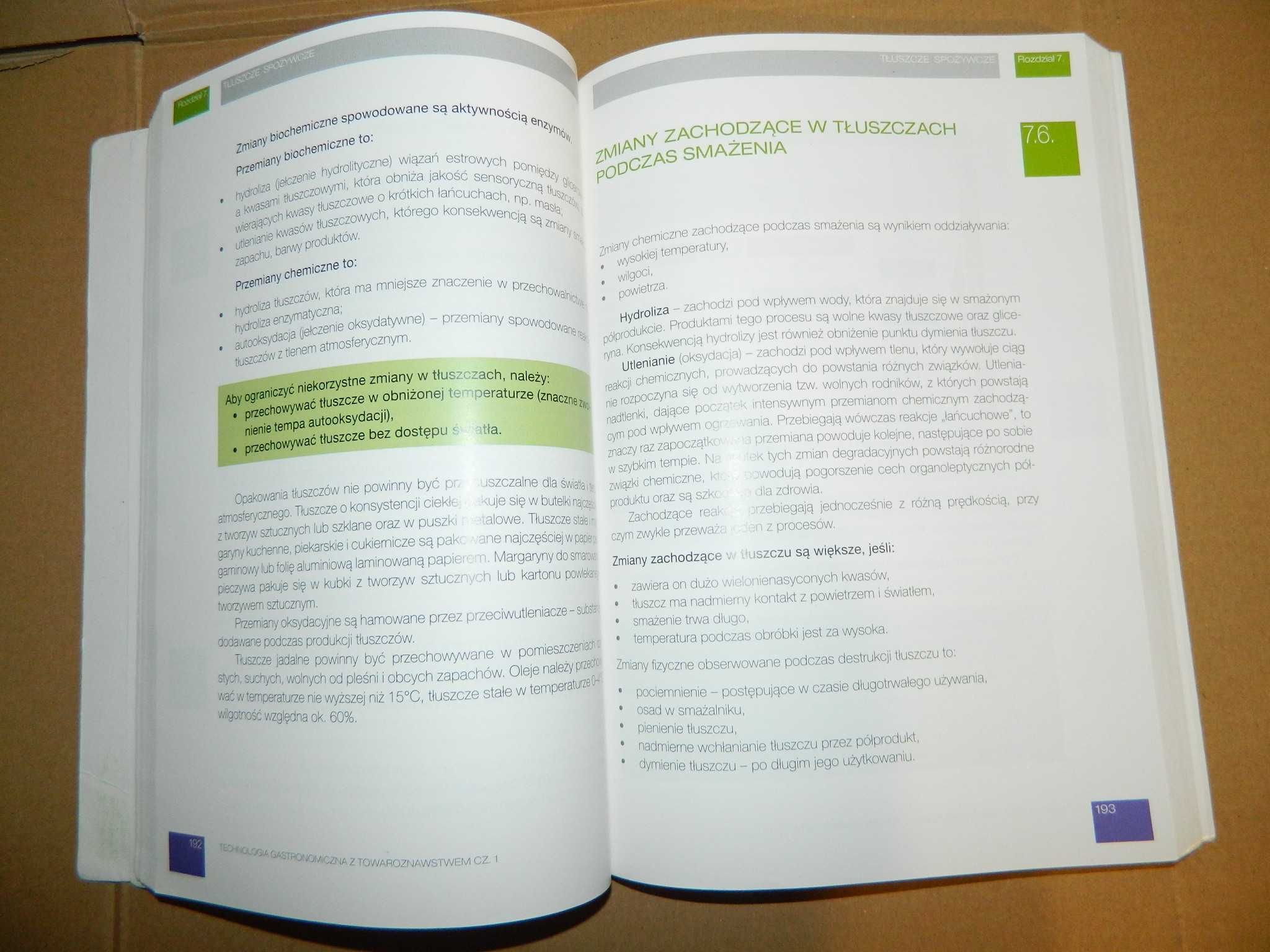 Technologia gastronomiczna z towaroznawstwem podręcznik część 1