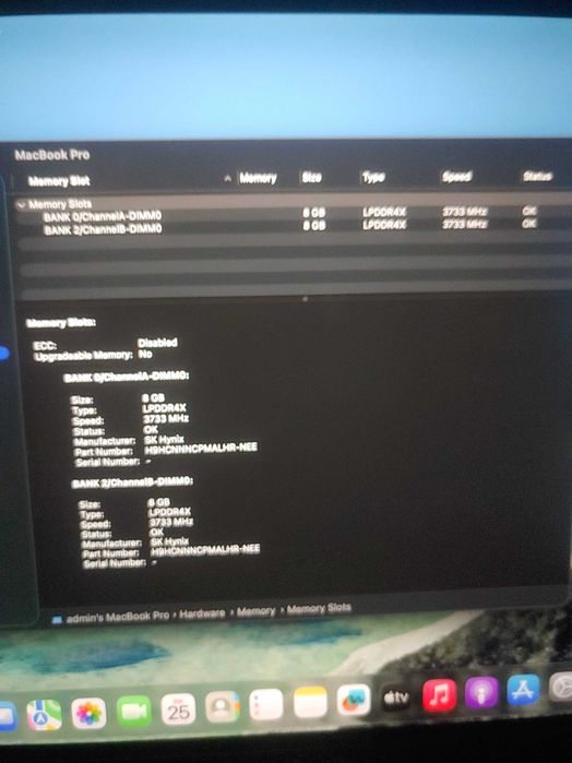MacBook Pro 13' 2020 A2251 i5 10th/16Gb RAM/500GB SSD 74 цикла Retina