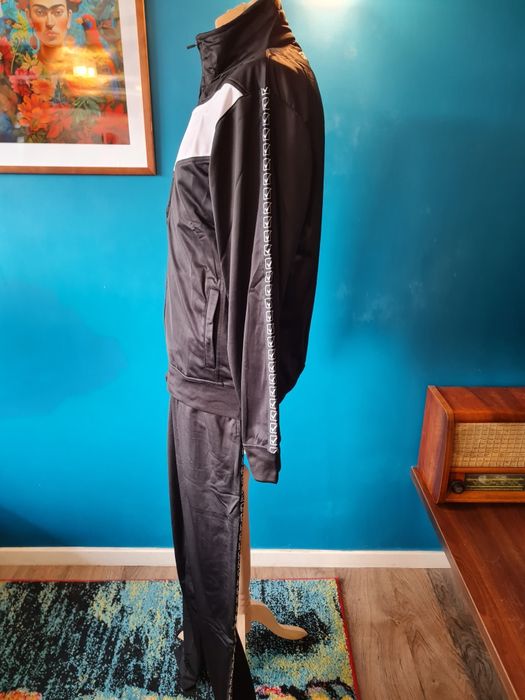 GIVOVA dres sportowy męski komplet czarny/biały rozm. XL