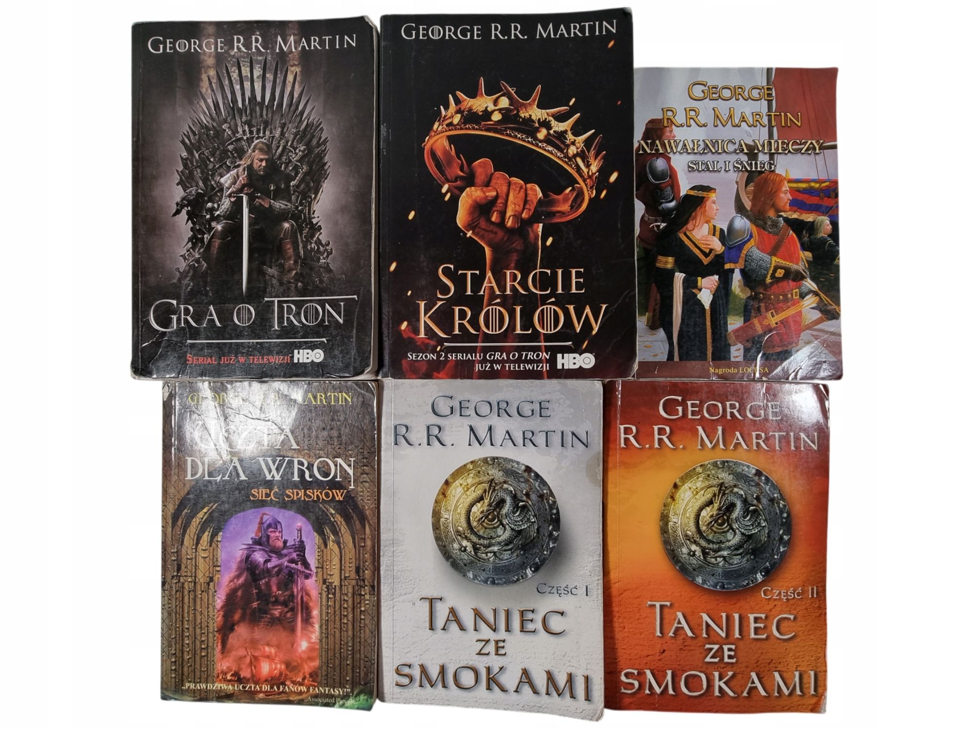 Gra o Tron / zestaw 6 książek / George R.R. Martin