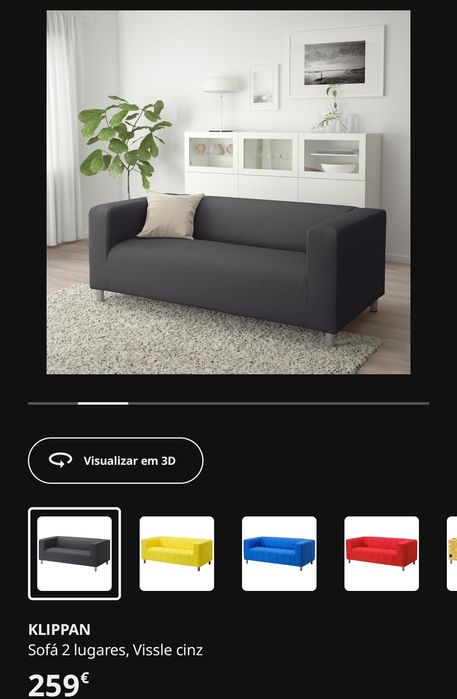 Sofá klippan ikea