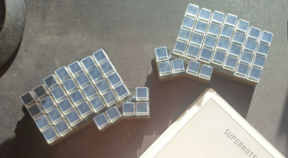 Klawiatura ergonomiczna split staggered ortholinear if ergolite