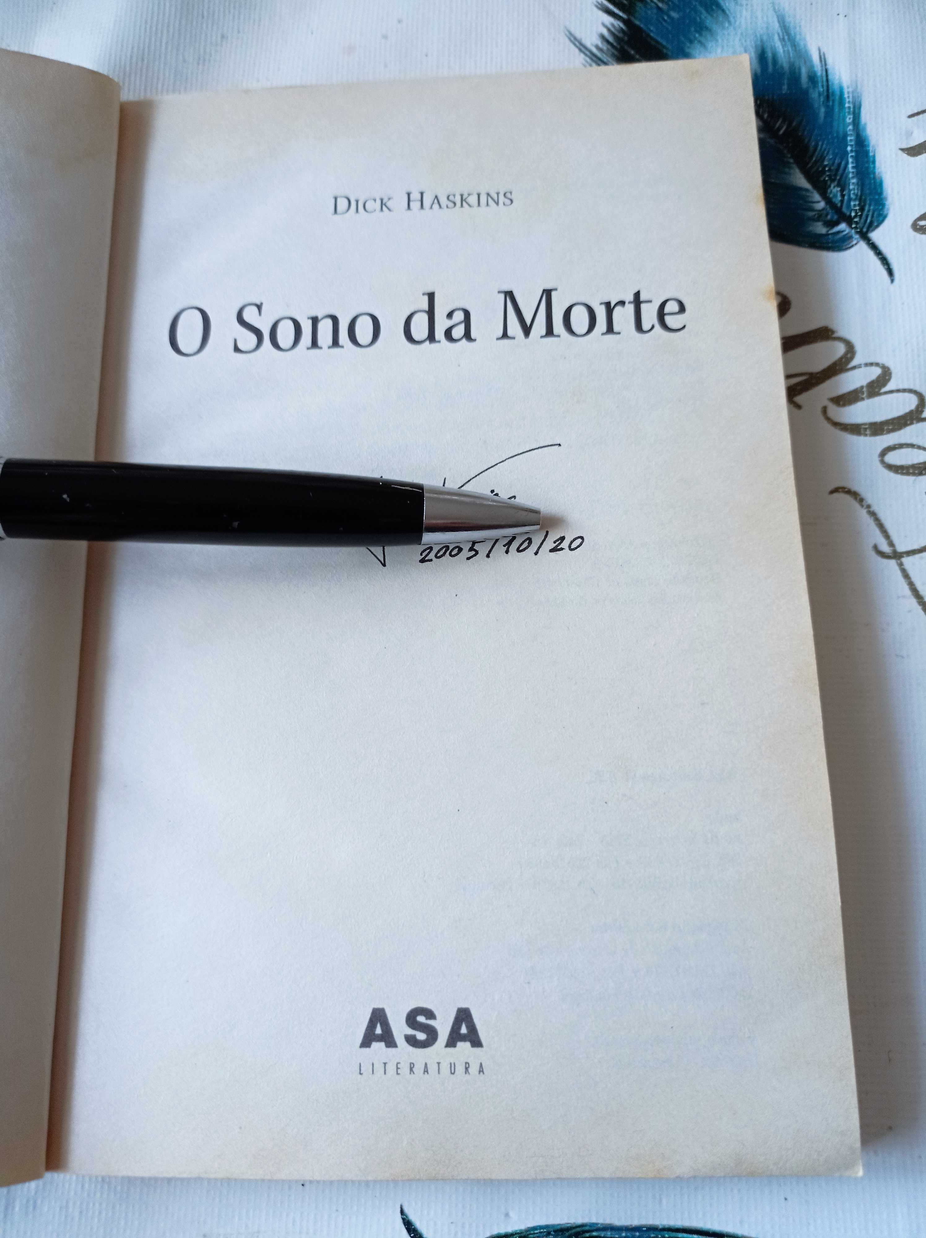 Livro "O sono da morte", de Dick Haskins