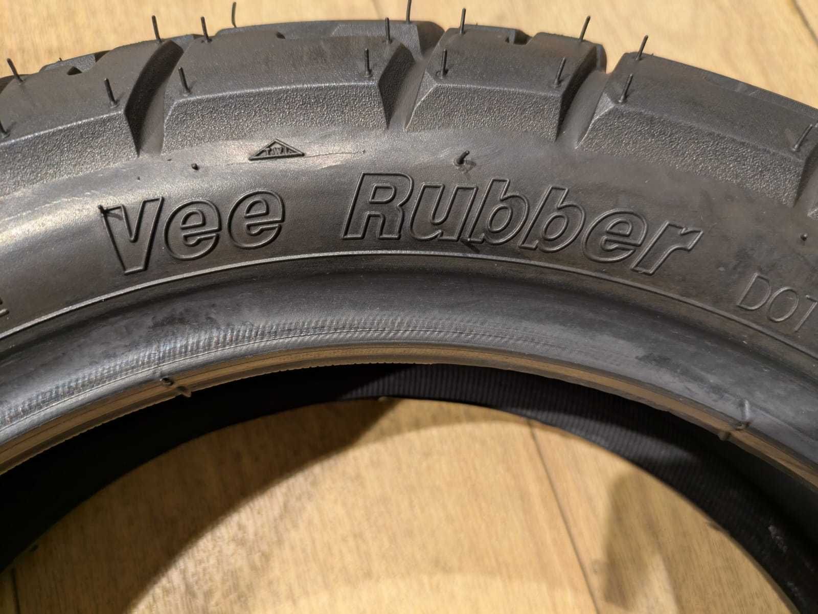 Pneus semi-novos Vee-Rubber 120/80 65J e 130/80 69J