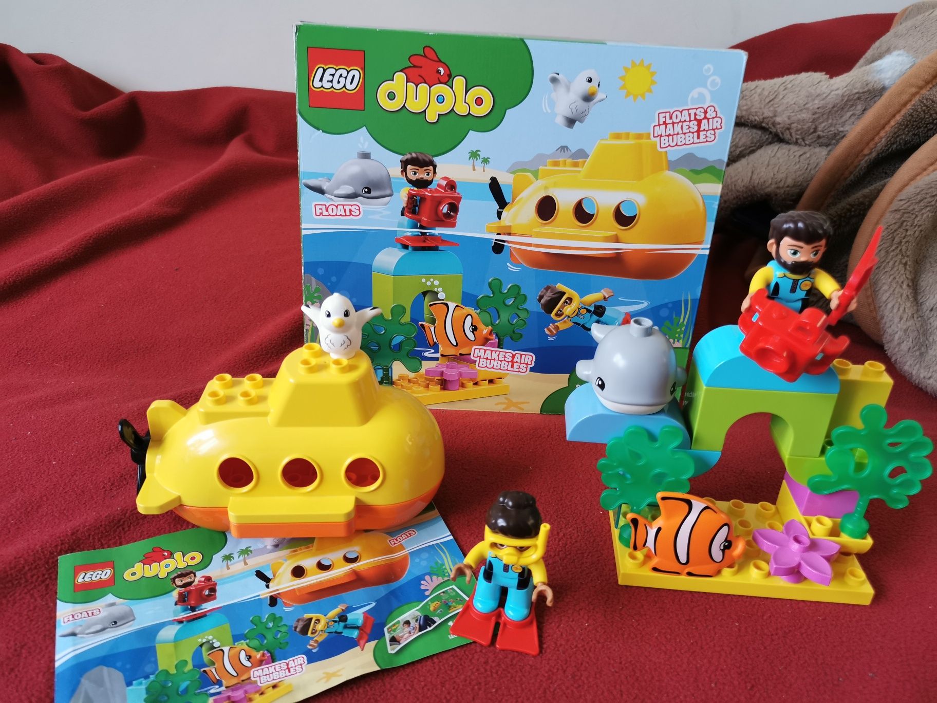 Lego duplo łódź podwodna