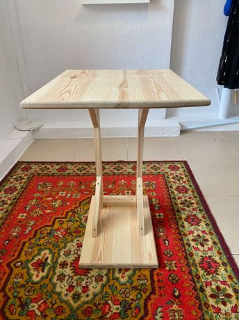 Столик деревянный, кофейный, эко, идеальное состояние - продаю