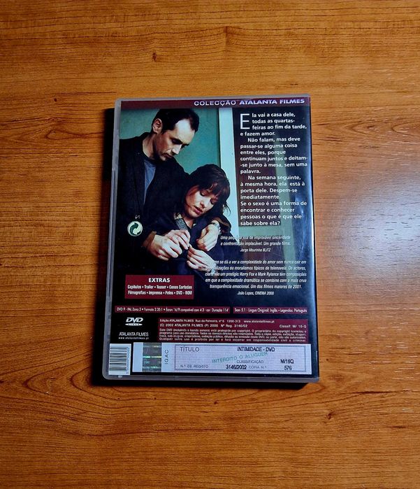 INTIMIDADE (Kerry Fox/Mark Rylance) Todas as semanas, sem uma palavra!