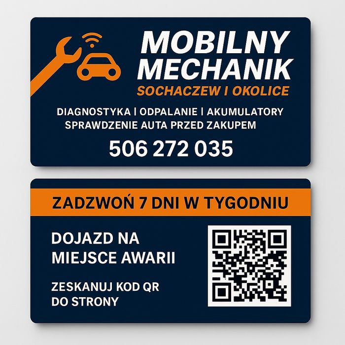 Mobilny mechanik Sochaczew i okolice