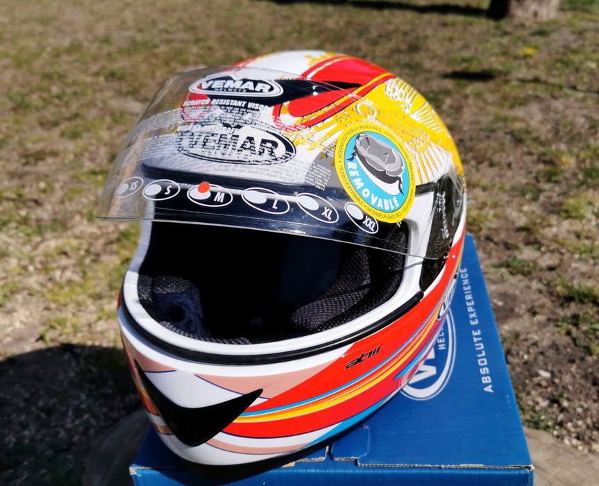 Kask motocyklowy Vemar motor skuter quad