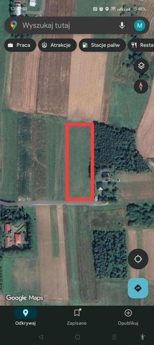 Działka budowlana Jaszczew gmina Jedlicze 28ar Warunki zabudowy