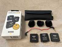 Rode Wireless Go II 2 mikrofon i centralka w idealnym stanie + etui