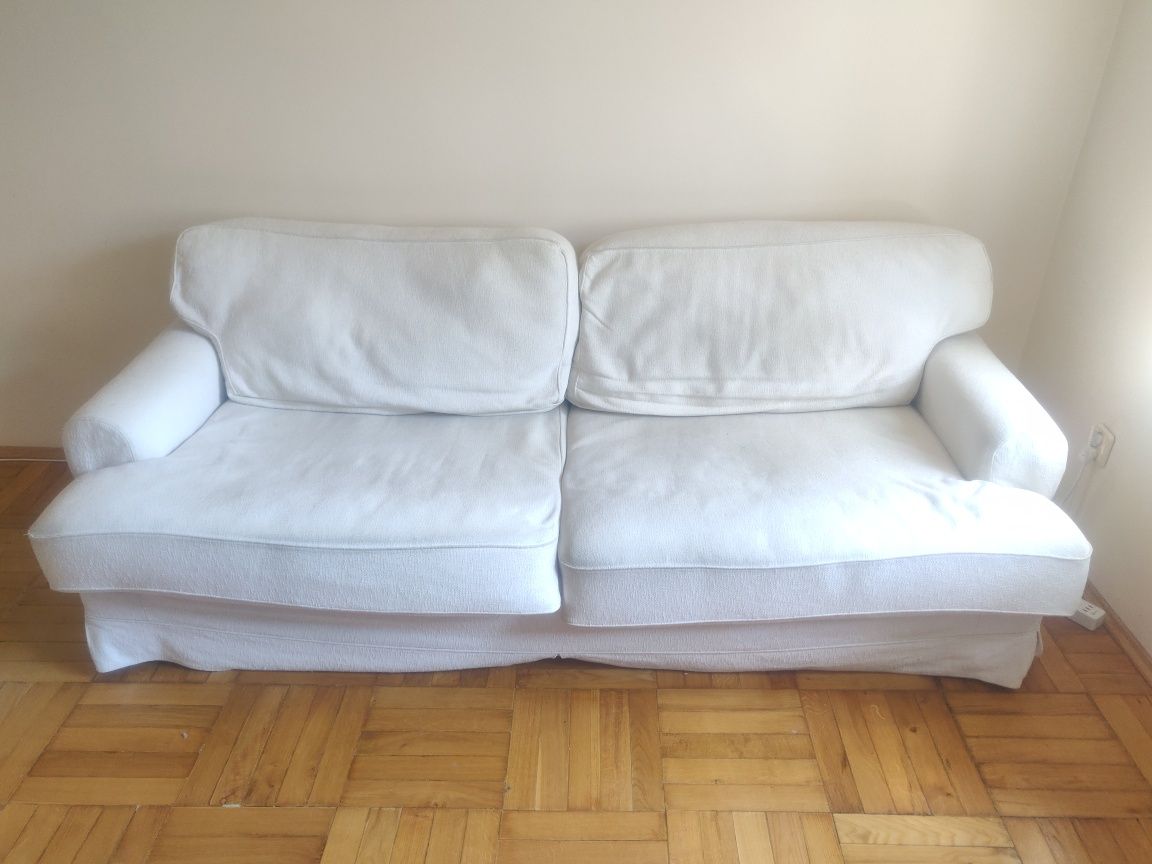 Duża 3-osobowa sofa IKEA EKESKOG z funkcją spania