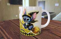 Caneca personalizada Team-Stitch-Harry-Potter Yellow Mug Novo